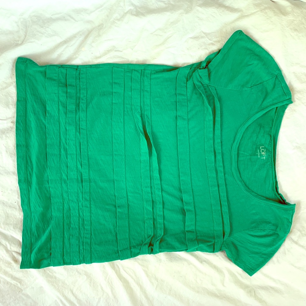 LOFT green top